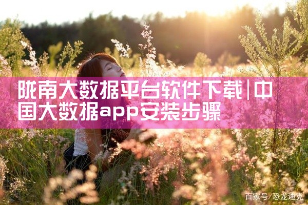 陇南大数据平台软件下载