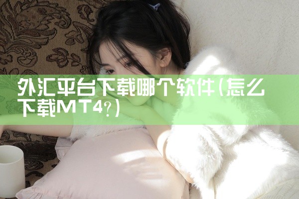 外汇平台下载哪个软件